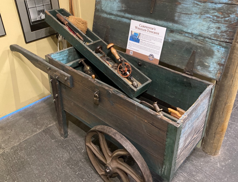 Photo of Toolbox at museum